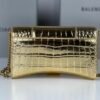 Balenciag alpha hourglass bag chain bag  Size:19*12*5 cm