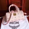 MCM 👝 Mini Boston Pillow Bag  Size:18.5*10*8cm