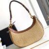 🔥 CELIN-E brand new rattan woven calf leather AVA handbag  Size:24*13*7cm