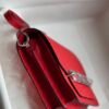Roulis Pig Nose Bag 🐷  Red silver buckle  Size:18cm