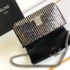 CELIN-E24 process splicing sequins ✨ Triumphal Arch Chain Underarm Bag  Size:20.5*10.5*4cm